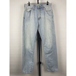 Madewell Light Blue Wash The Perfect‎ Summer Straight Leg Denim Jean Size 28